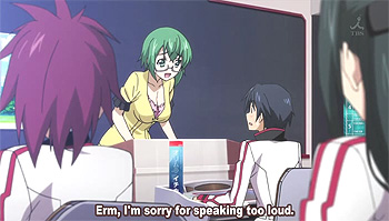 IS Infinite Stratos classroom